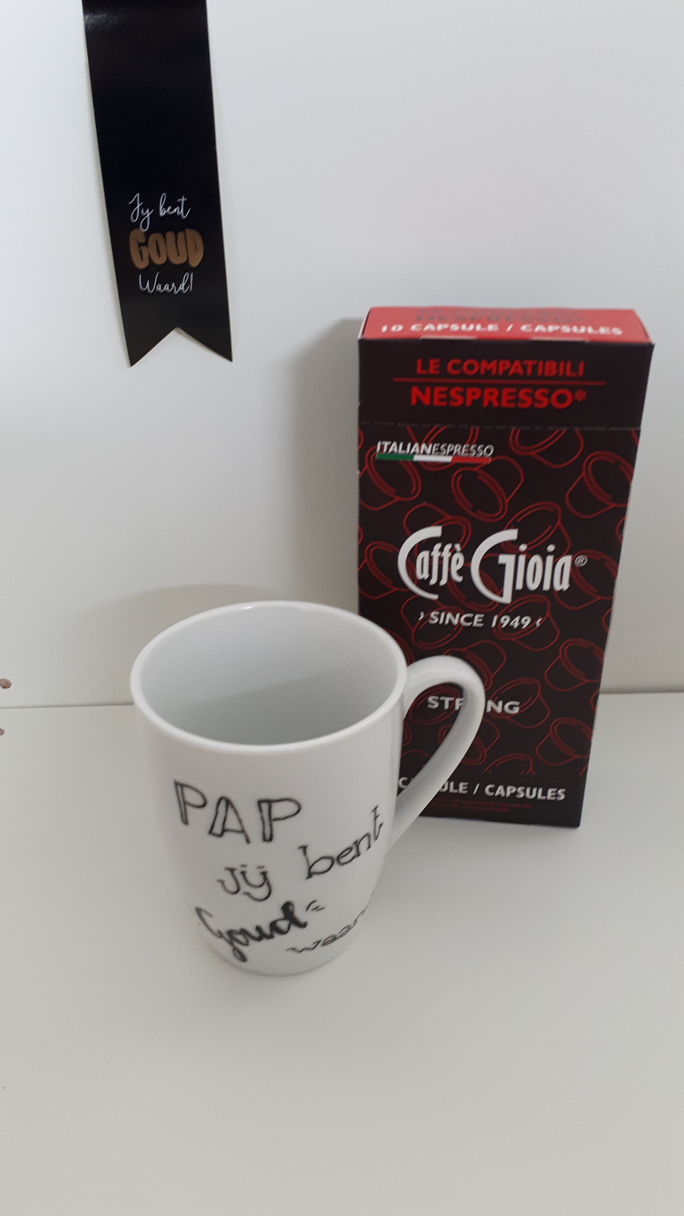 Kopje met Nespressocups