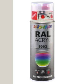 Dupli-Color Ral Acryl Ral 9002 Grijswit Hoogglans 400 ml