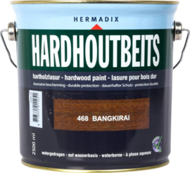 Hermadix Hardhoutbeits Bangkirai 468 2,5 liter