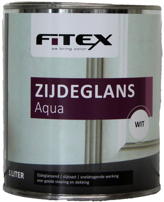 weerstand bieden bedreiging moord Fitex Zijdeglans Aqua lak 2,5 liter | Fitex Zijdeglans lak | AltijdVerf