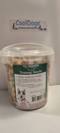 Pet Rewards trainer botjes kip in emmer 500 gr. glutenvrij