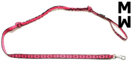 Braided Leash With Bungee