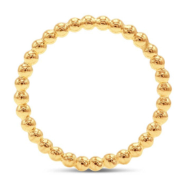 Gold Filled Beaded Ring 2mm