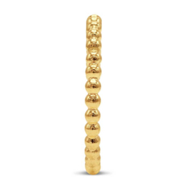 Gold Filled Beaded Ring 2mm