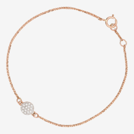 js-amsterdam bracelet diamond disc #1