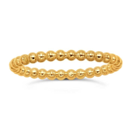 Gold Filled Beaded Ring 2mm