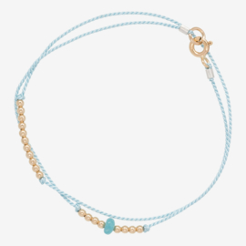 js-amsterdam bracelet colored Jade bead #1