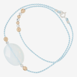js-amsterdam bracelet Gemstones + mixed beads #1