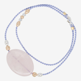 js-amsterdam bracelet Gemstones + mixed beads #1
