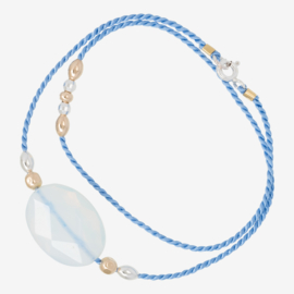 js-amsterdam bracelet Gemstones + mixed beads #1
