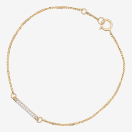 js-amsterdam bracelet diamond bar #1