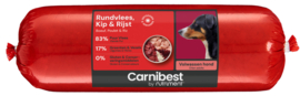 Carnibest Rundvlees, Kip & Rijst (Hond)