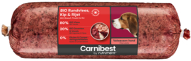 Carnibest BIO Rundvlees, Kip & Rijst (Hond)