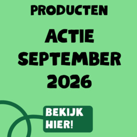 Actie september 2026