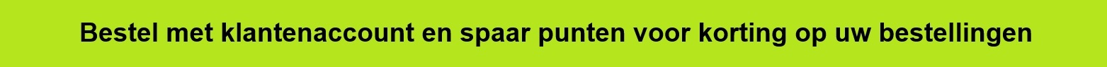 banner spaarpunten