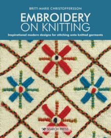 Book - Embroidery on Knitting - Britt-Marie Christoffersson