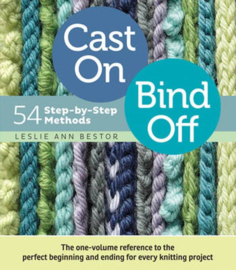 Book - Cast On, Bind Off: 54 Step-by-Step Methods - Leslie Ann Bestor