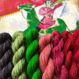 Chagall - Hand Dyed Embroidery Threads