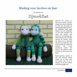 Book - Clothing for Jacobus and Saar - Zijmaakthet (NL)