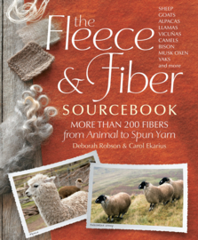 Boek - The Fleece & Fiber Handbook - Deborah Robson & Carol Ekarius
