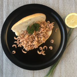 Broodje Hollandse garnalen