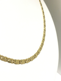 14 K Gouden Gucci Schakel Ketting - 41,5 cm / 11,3 g