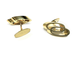 14 Karaat  Antiek Gouden Manchetknopen / Cufflinks - 16,49 g