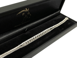 Witgouden Armband 0.72 ct Briljant Geslepen Diamant G / VVS - 18,5 cm