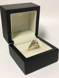 18 K Gouden Fantasie Ring 0.75 crt Diamant TW-VVS1