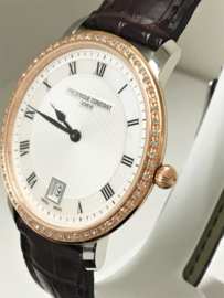 Frederique Constant Geneve Diamond  Rosé Polshorloge 0.5 crt H / VSl