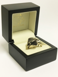 Grote Zilveren Fantasie Ring