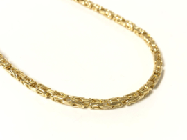 14 K Gouden Koningsketting Byzantijns - 65 cm / 3.5 mm / 49,4 g