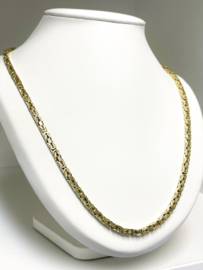 14 Karaat Massief Gouden Koningsketting Byzantijns 60 cm / 65,2 g