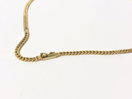 14 K Gouden Gourmet Collier (gewalst) - 49 cm / 8,95 g