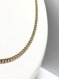 14 K Gouden Gourmet Schakel Ketting - 60 cm / 10,95 g