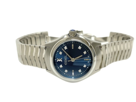 Ebel Wave Diamond Sunray Dial Blue - Nieuw in Doos / Full Set 3 Jaar Garantie EBEL