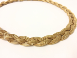 14 K Gouden Vlecht Collier - 42 cm / 40,3 g