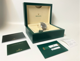Rolex Oyster Perpetual Datejust 41 mm Grey Diamond Dial 126300 Full Set 2019