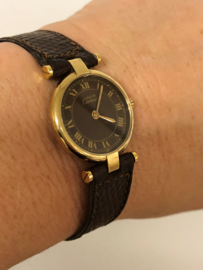 Cartier le Must Vermeil Ronde 18 K Verguld Zilver - Quartz