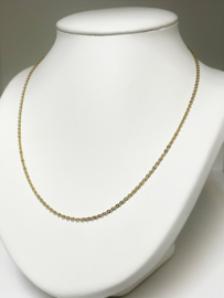 18 Karaat Gouden Anker Collier - 50 cm / 5 g / 2,5 mm