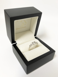 Le Chic 14 K Witgouden Ring 0.9 crt Briljantgeslepen Diamant F/ VVS1