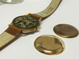 18 K Gouden Chronographe Suisse Ancre - Jaren 50