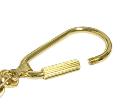 18 K Massief Gouden Plaat Sleutelhanger - 25,25 g