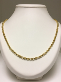 14 K Gouden Jasseron Collier - 65 cm / 16,9 g