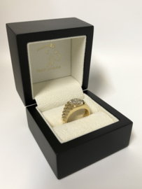 18 K Gouden Heren Rolex Ring 0.38 crt Briljantgeslepen Diamant