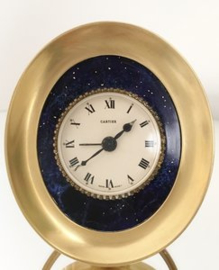 CARTIER VINTAGE PENDULE REISWEKKER LAPIZ - JAREN '50