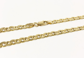 14 Karaat Gouden Gucci Schakel Ketting - 53 cm / 20.4 g / 4.7 mm
