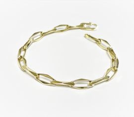 14 K Gouden Closed Forever Schakel Armband - 20 cm / 13,9 g