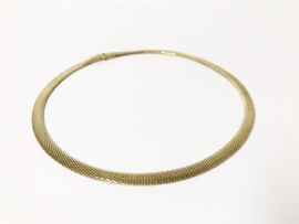 14 K Gouden Milanese Schakelketting - 44,5 cm / 56,5 g