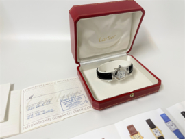 Cartier le Must Colisée 2411 White Arabic Dial - Full Set / 2003